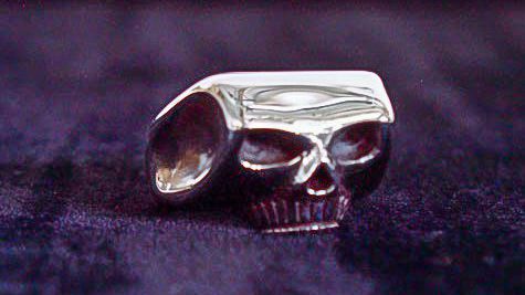 Sterling Skull Ring