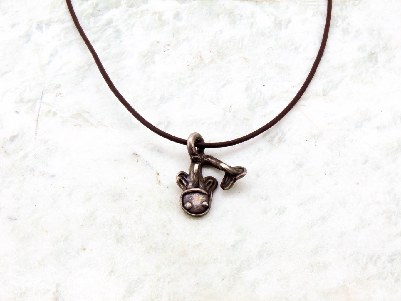 Sterling Fish Talisman Necklace