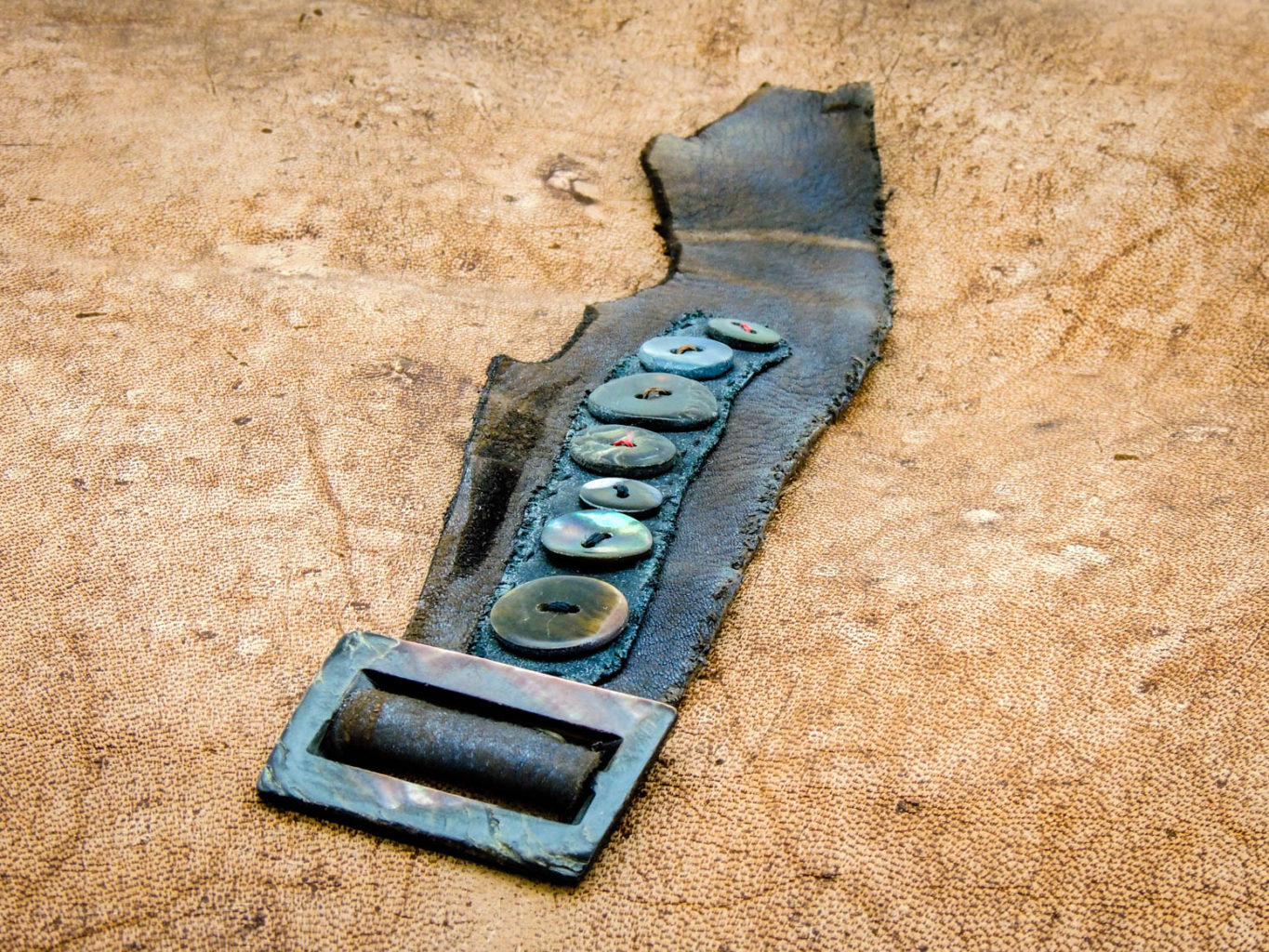 Geronimo’s Daughter Cuff – Smoke LR#6