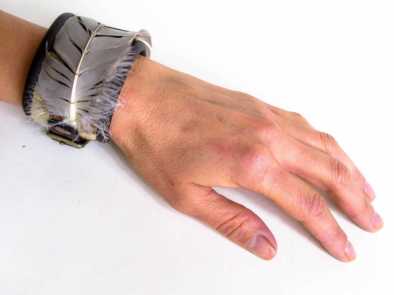 Mori-Girl Feather Cuff