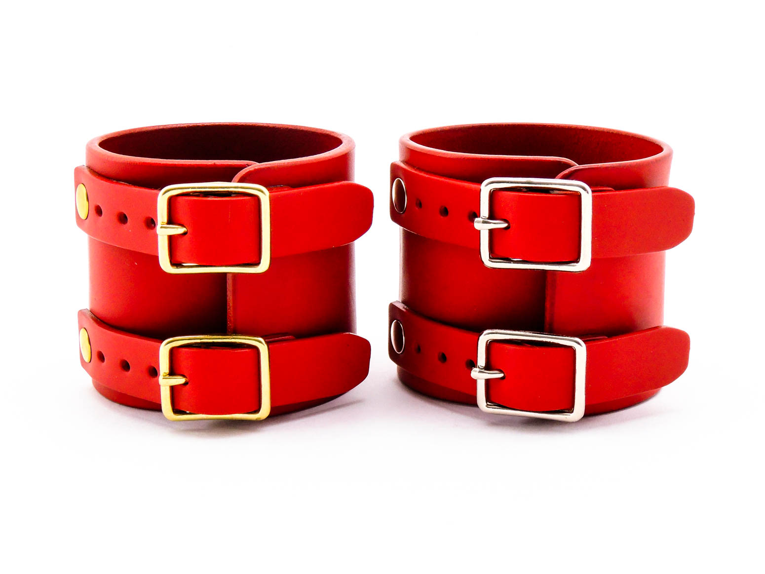 Classic JDCuff in Red Italian Leather
