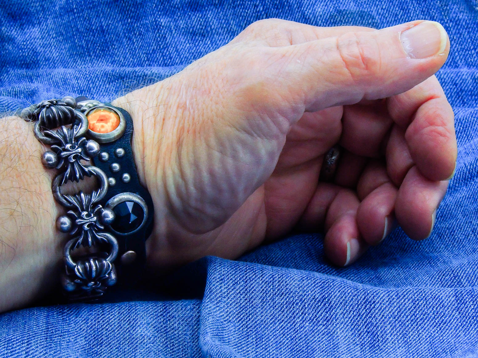 1954 Vintage Motorcycle Cuff - Image 8