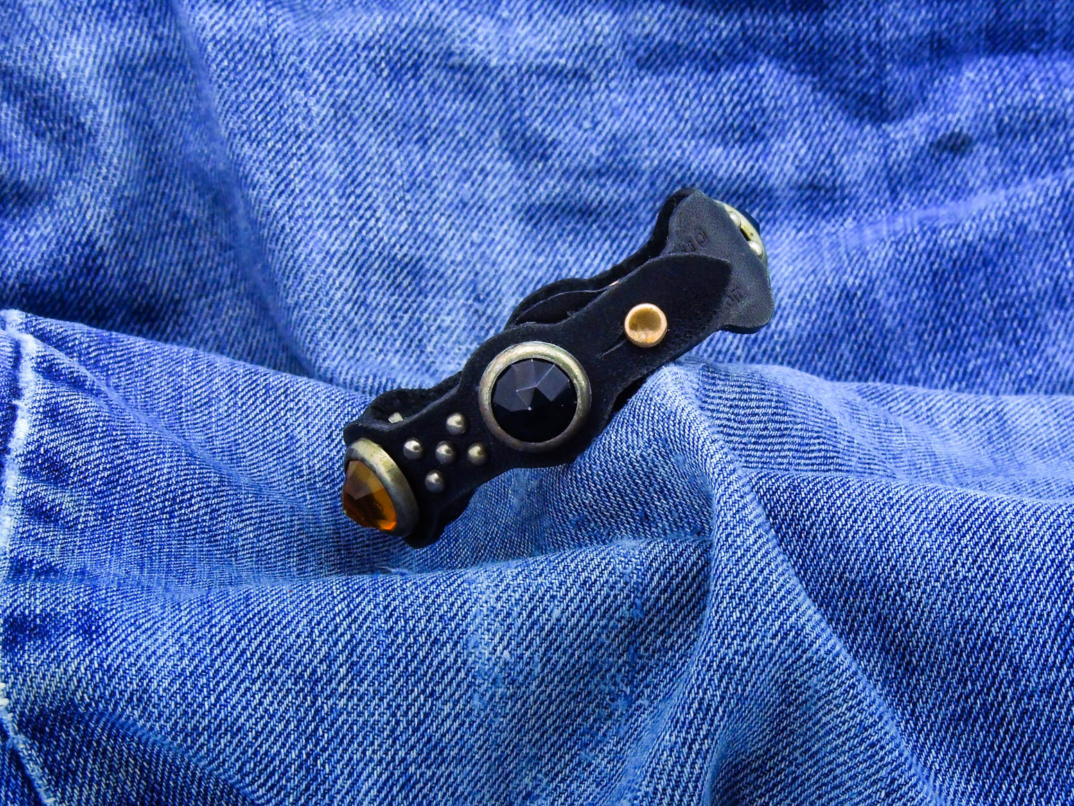 1954 Vintage Motorcycle Cuff - Image 2