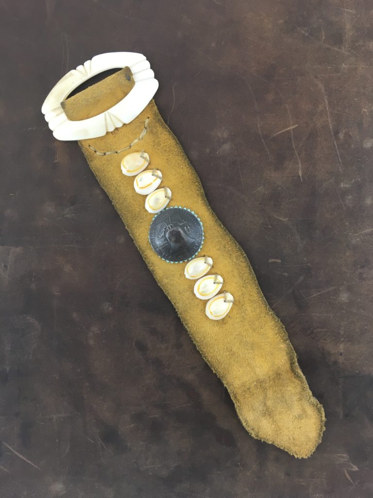 Half & Cowrie Cuff LR#1